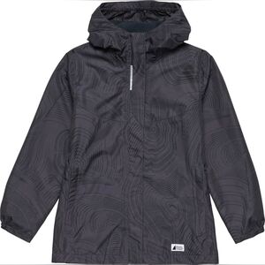 MEC Waterproof Cozy Aquanator Jacket - Girls'/Youths Color black dendro size 14